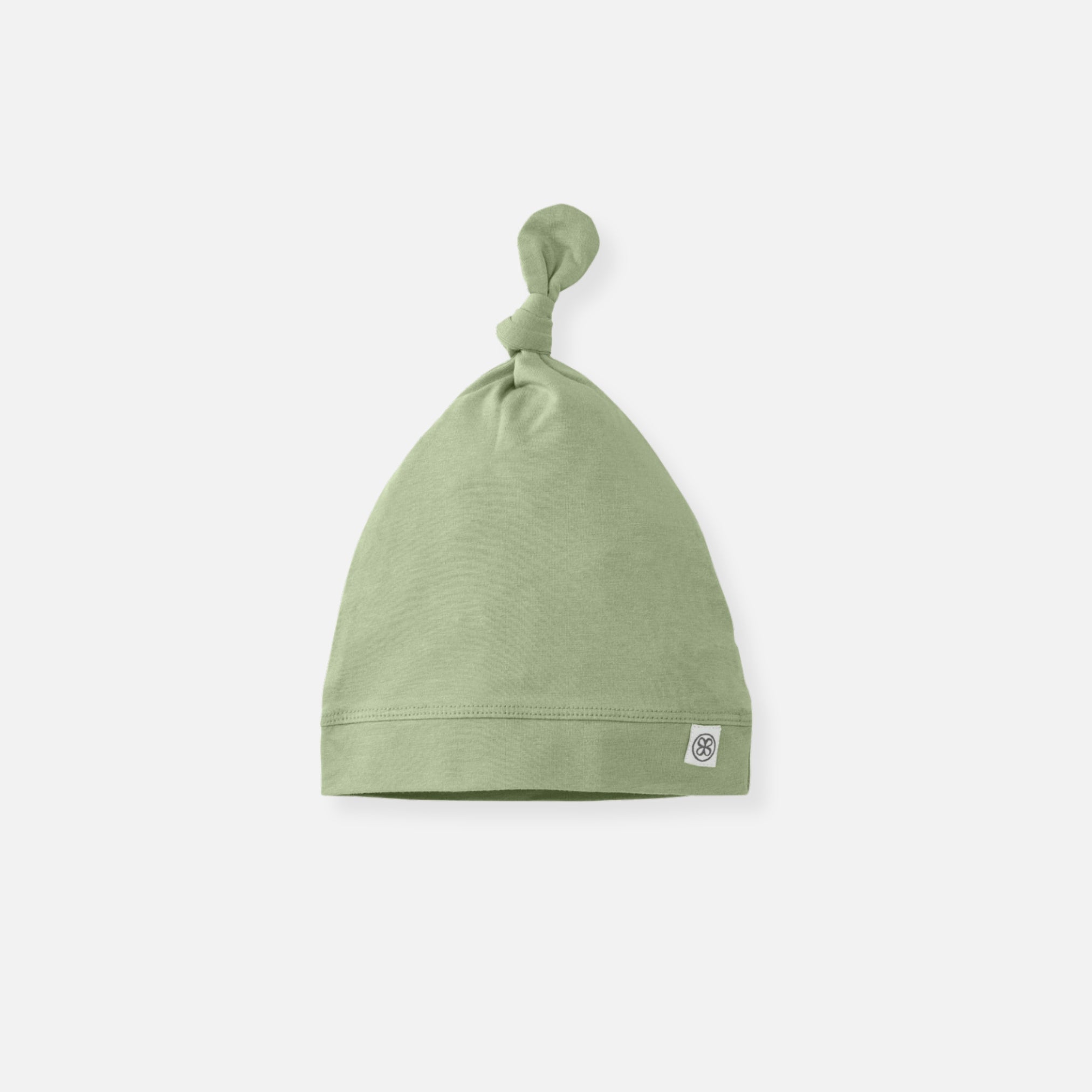 Baby mutsje in Olive Green Cloby