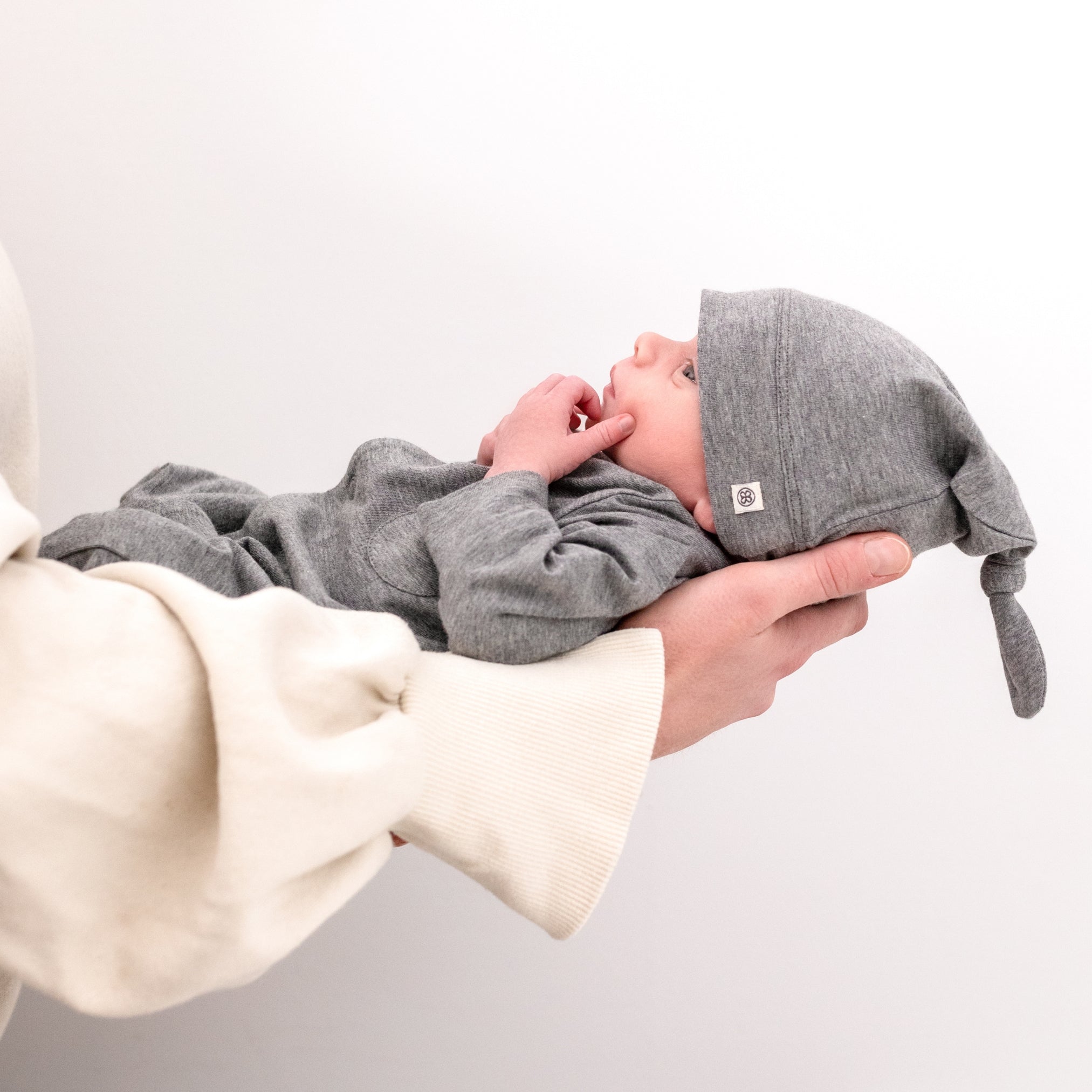 Baby playsuit in Stone Grey - UPF 50+