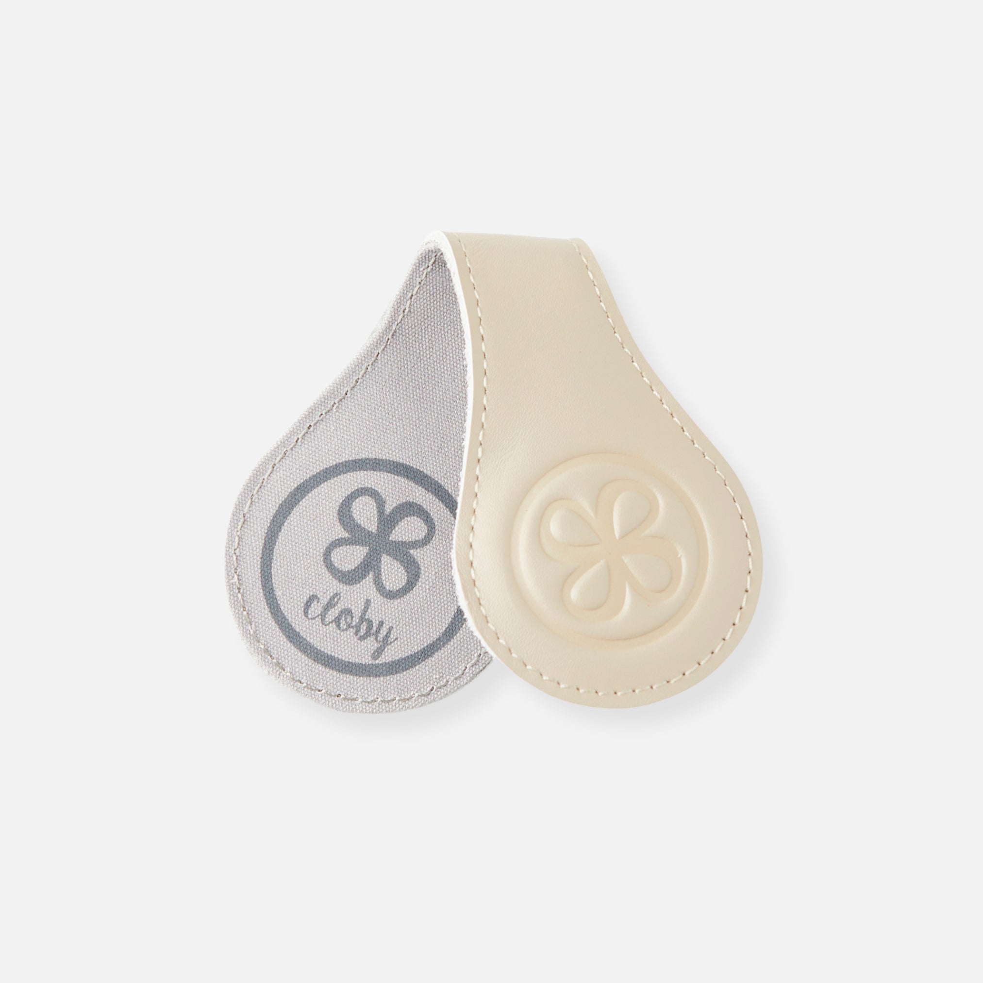 Beige en canvas swaddle clips
