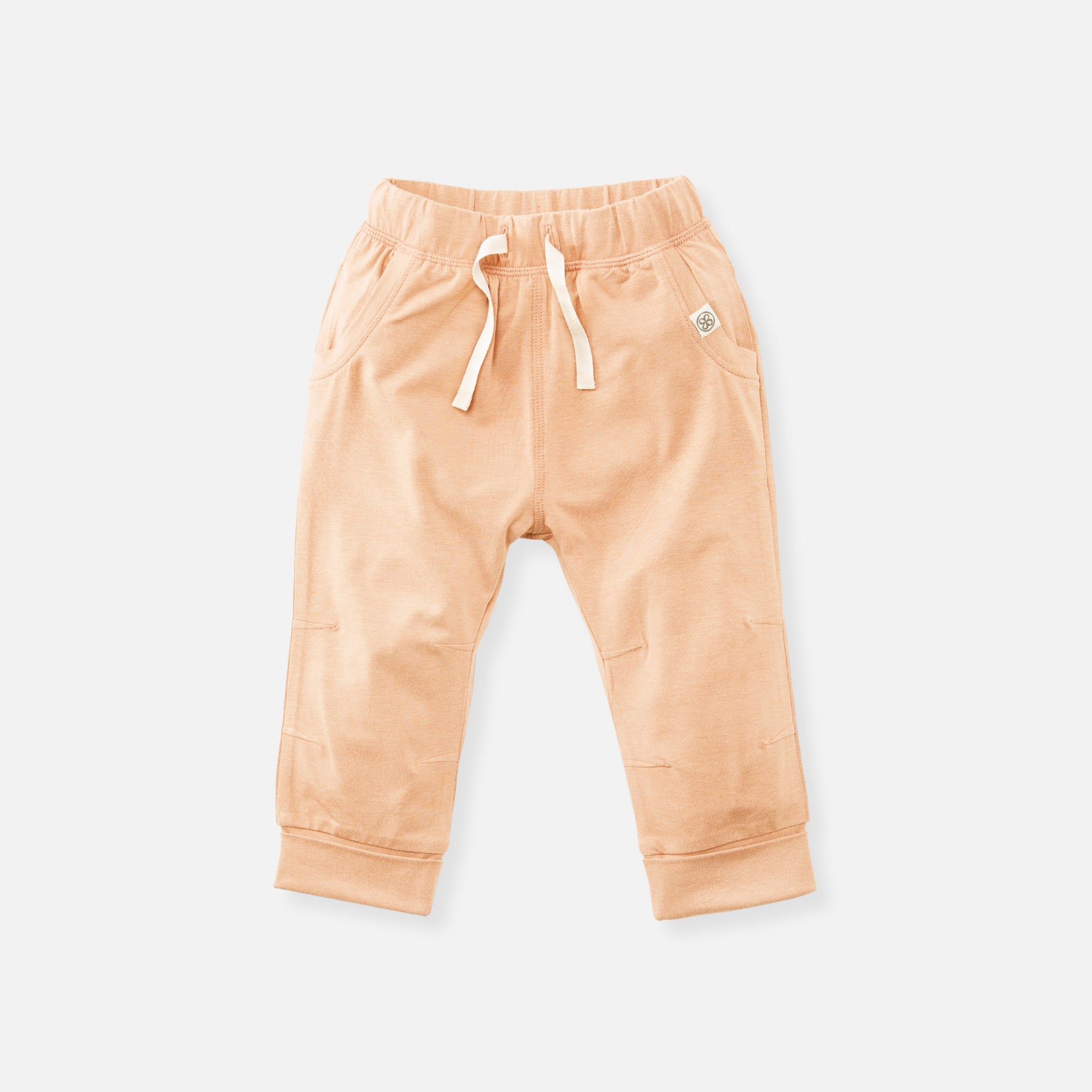 Perzik joggingbroek voor kinderen