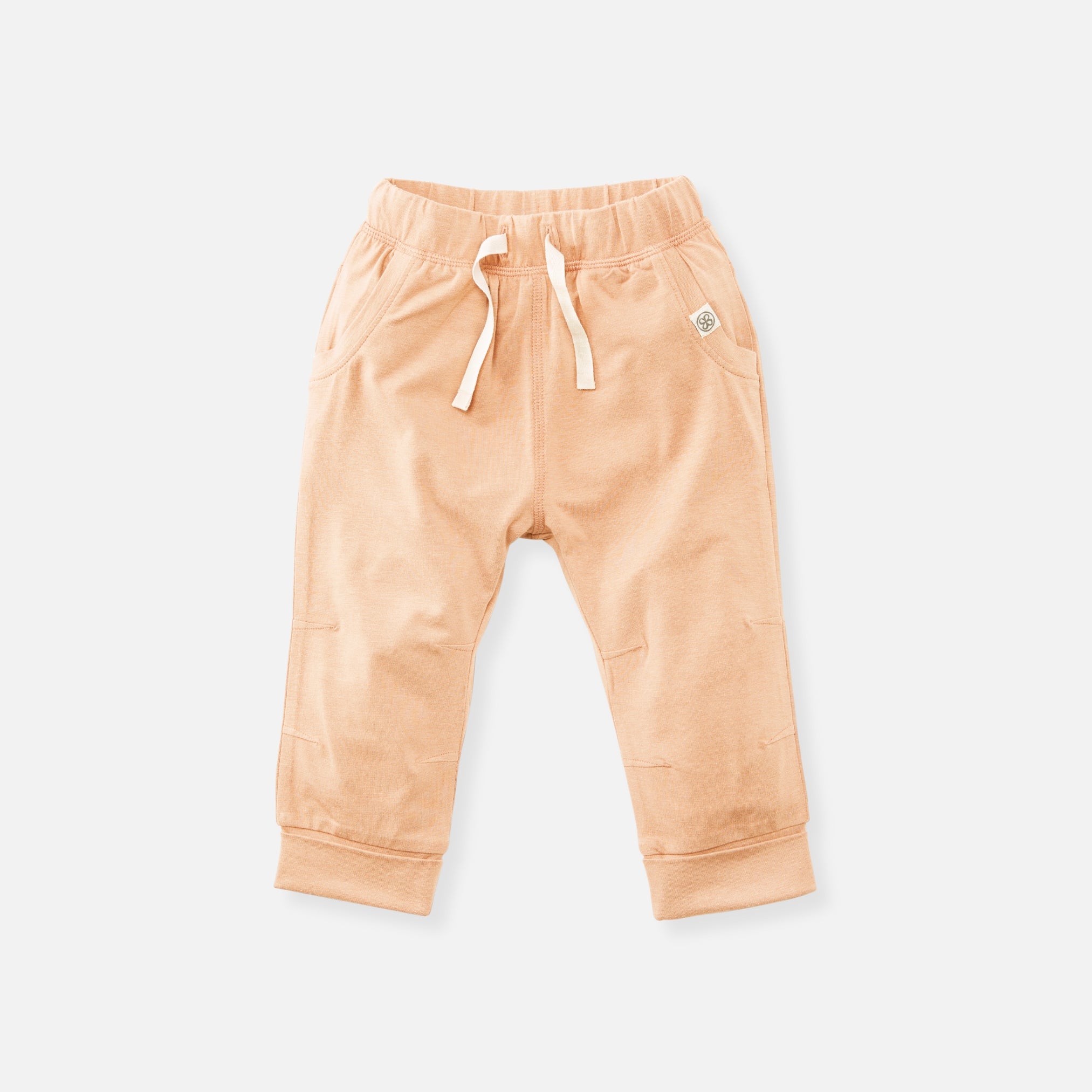 Perzik joggingbroek voor kinderen