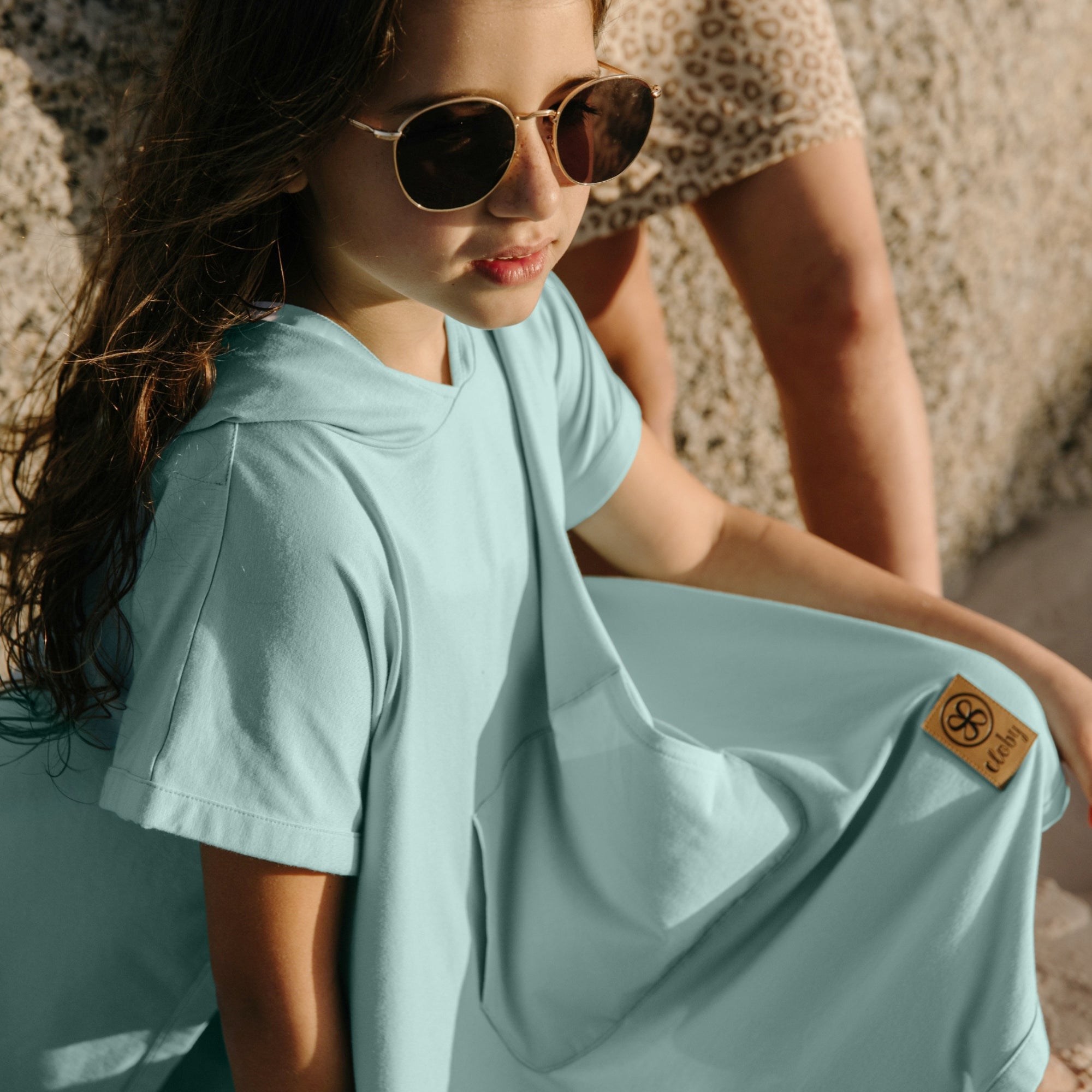 Sea Blue UV poncho
