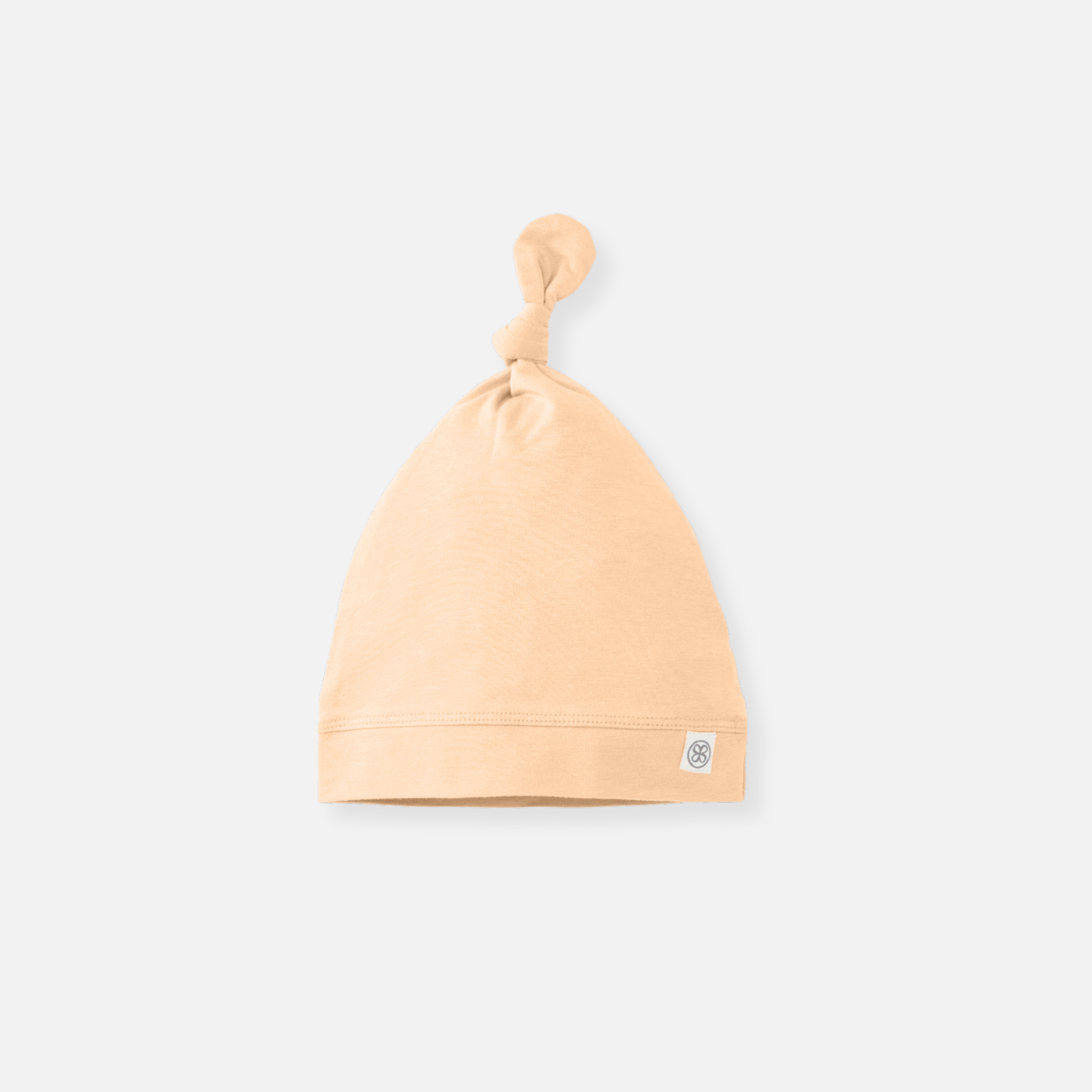 Beanie knot hat in Peachy Summer - UPF 50+
