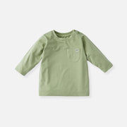 Longsleeve in Olive Green - UPF 50+